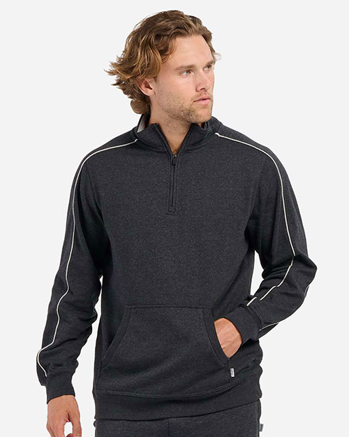 Boxercraft BM5204 Men's French Terry Quarter-Zip Pullover at GotApparel