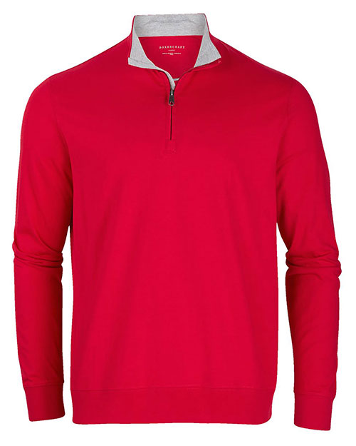 BOXERCRAFT BM5205 Men Alumni Quarter Zip Pullover at GotApparel