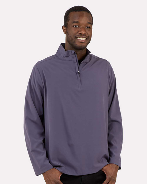 Boxercraft BM5206 Men's Quarter-Zip Stretch Pullover at GotApparel