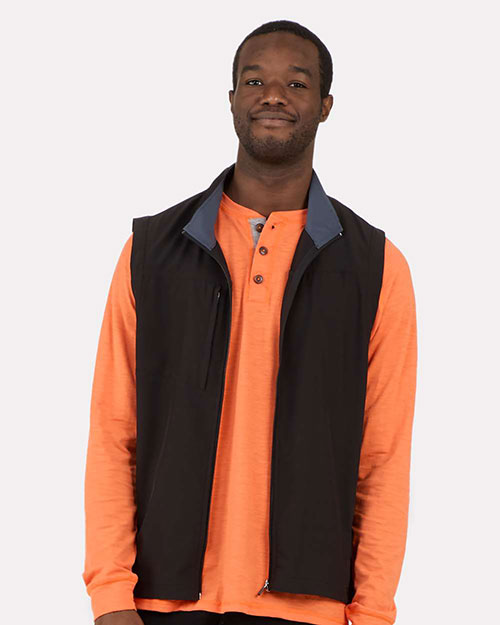 Boxercraft BM5502 Men's Stretch Woven Vest at GotApparel