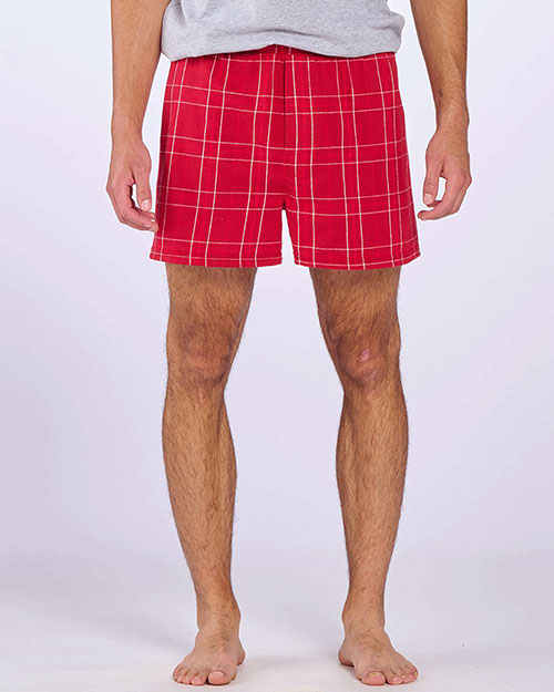 BOXERCRAFT BM6701 Men Double Brushed Flannel Boxers at GotApparel