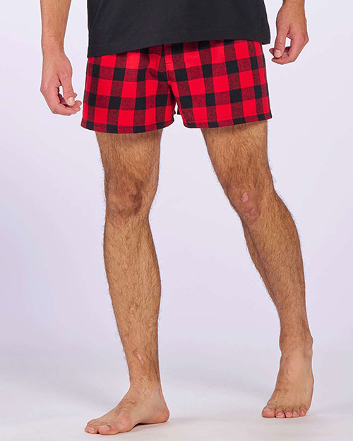 BOXERCRAFT BM6701 Men Double Brushed Flannel Boxers at GotApparel