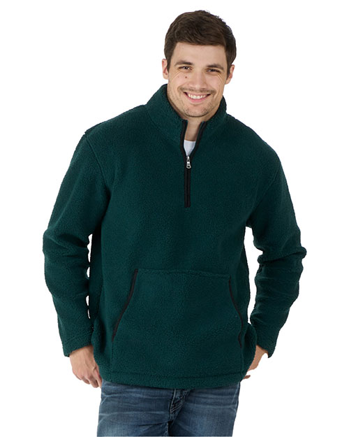 BOXERCRAFT BM8510 Men's Everest Pile Fleece Half-Zip Pullover at GotApparel