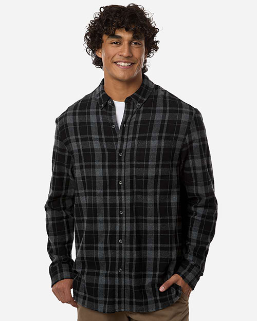 Boxercraft BU7401 Men's Flannel Button Down Shirt at GotApparel