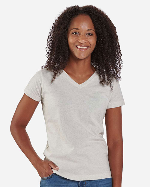 Boxercraft BW2201 Women's V-Neck T-Shirt at GotApparel