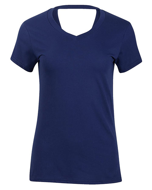 BOXERCRAFT BW2405 Women 's Bella Crossback T-Shirt at GotApparel