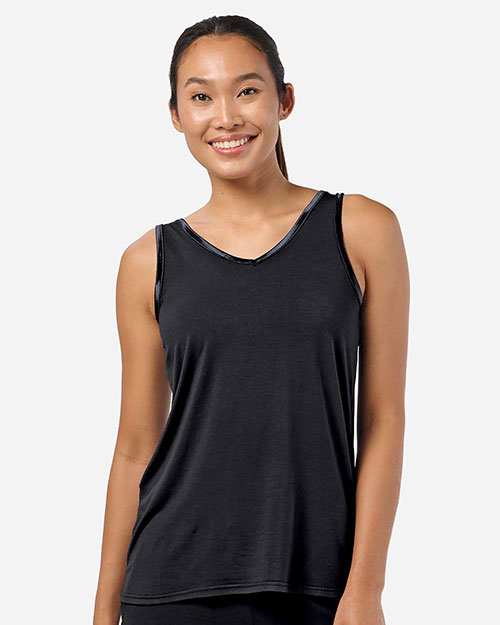 Boxercraft BW2504 Women's Bamboo V-Neck Tank Top at GotApparel