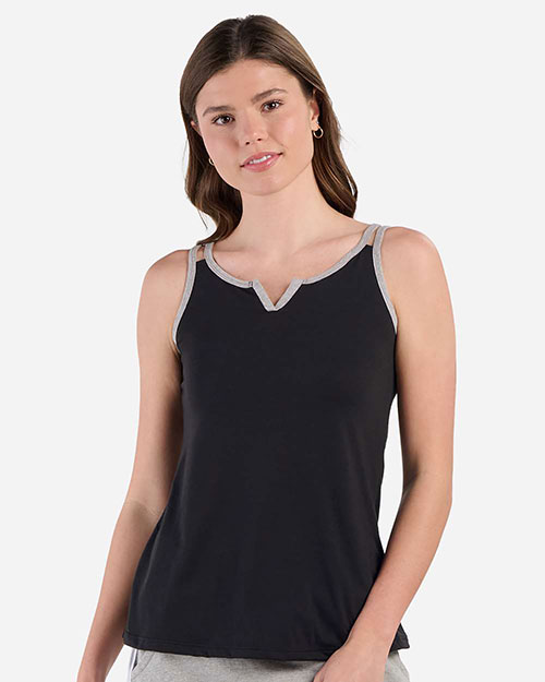 Boxercraft BW2506 Women's Split Shoulder Tank Top at GotApparel