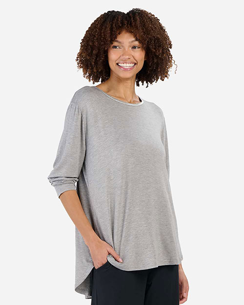 Boxercraft BW3102 Women's Bamboo Long Sleeve T-Shirt at GotApparel
