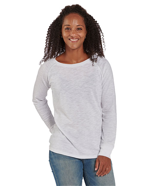 Boxercraft BW3166  Ladies' Payton Preppy Patch Long-Sleeve T-Shirt at GotApparel