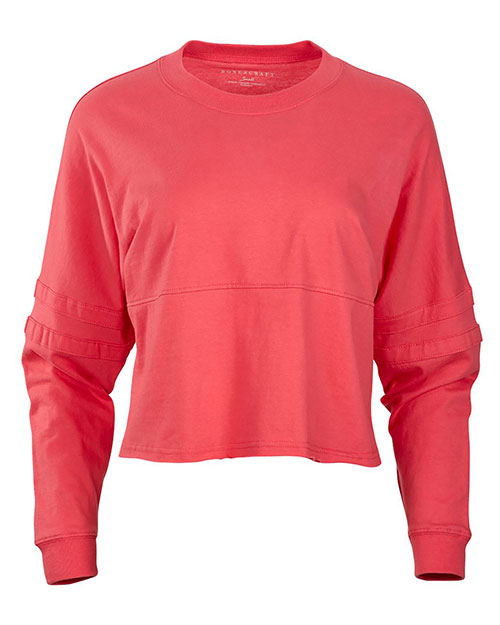 BOXERCRAFT BW3515 Women 's Crop Retro Jesery at GotApparel