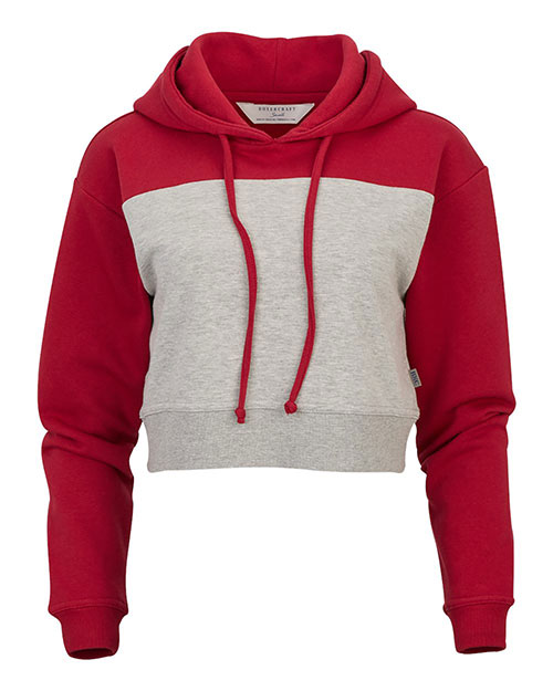 Boxercraft BW5404 Women's Cropped Fleece Hooded Sweatshirt at GotApparel
