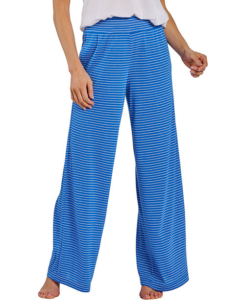 Boxercraft BW6615  Ladies' Evelyn Stripe Wide Leg Pant at GotApparel