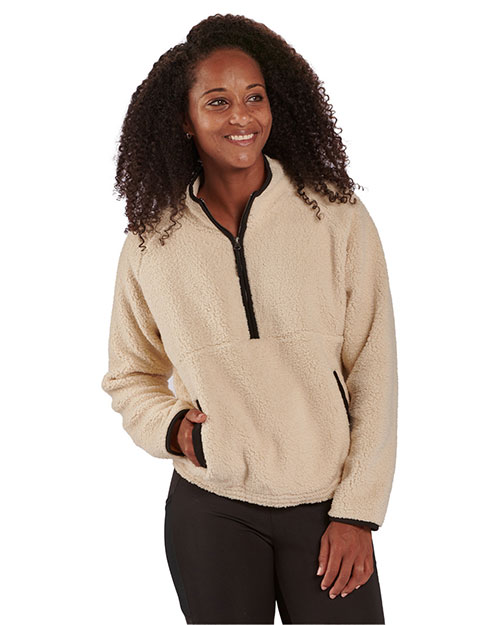 Boxercraft BW8501  Ladies' Everest Pile Fleece Half-Zip Pullover at GotApparel