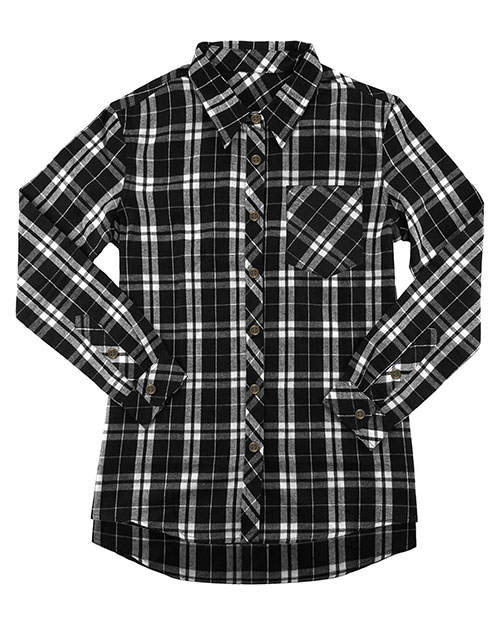 BOXERCRAFT F50 Women 's Flannel Shirt at GotApparel