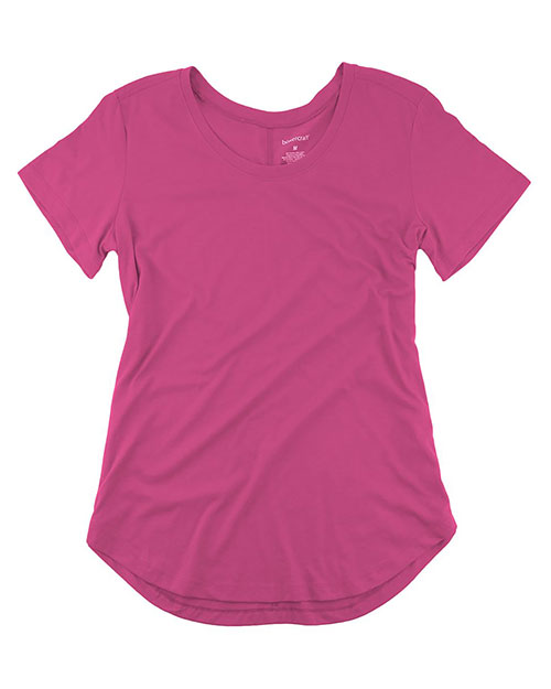 Boxercraft T61 Women’s At Ease Scoop Neck T-Shirt at GotApparel