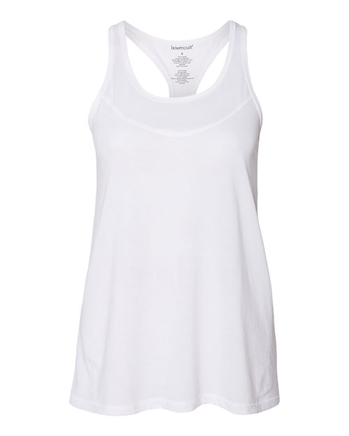 Boxercraft T81 Women's Tiger Slub Racerback Tank Top at GotApparel