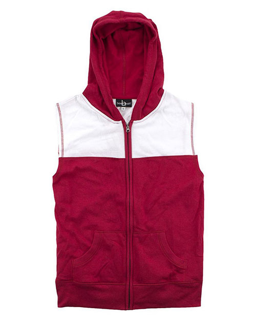 Boxercraft YV30 Youth Sleeveless Hooded Sweatshirt at GotApparel