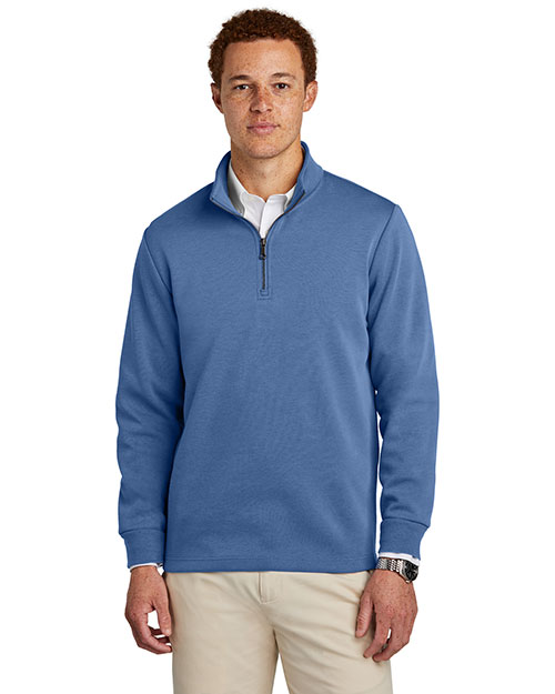 Brooks Brothers Double-Knit 1/4-Zip BB18206 at GotApparel