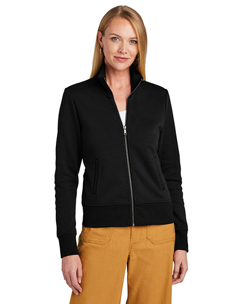 Brooks Brothers Women's Double-Knit Full-Zip BB18211 at GotApparel