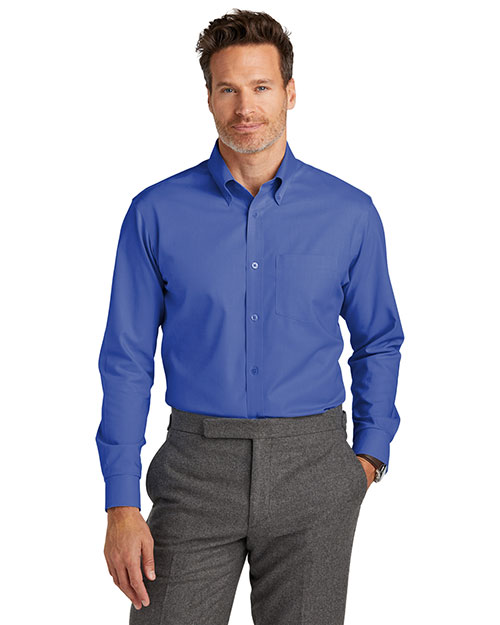 Brooks Brothers TBB18002 ® Tall Wrinkle-Free Stretch Nailhead Shirt at GotApparel