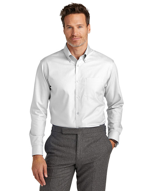 Brooks Brothers TBB18002 ® Tall Wrinkle-Free Stretch Nailhead Shirt at GotApparel