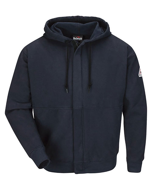 Bulwark SEH4 Men Zip-Front Hooded Sweatshirt at GotApparel