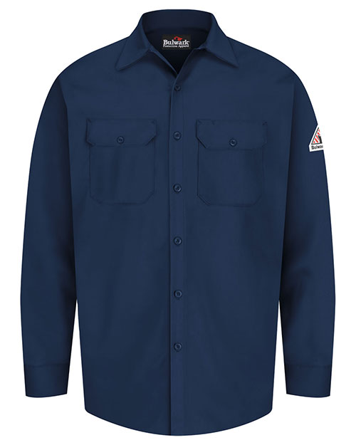Bulwark SEW2L Men Flame Resistant Excel Work Shirt Long Sizes at GotApparel