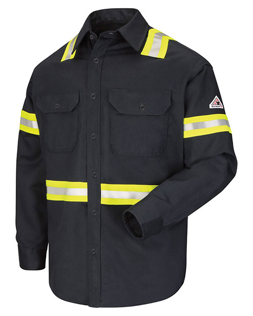 Bulwark SLDT Enhanced Visibility Uniform Shirt at GotApparel