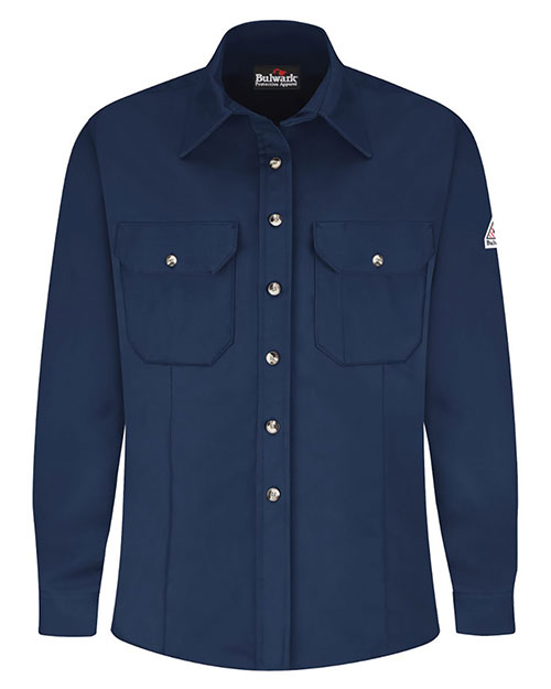 Bulwark SLU3 Women 's Dress Uniform Shirt - EXCEL FR® ComforTouch at GotApparel