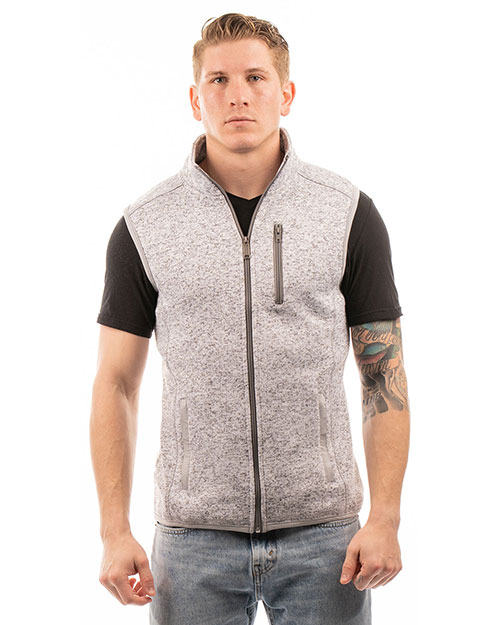 Burnside B3910 Men's Sweater Knit Vest at GotApparel
