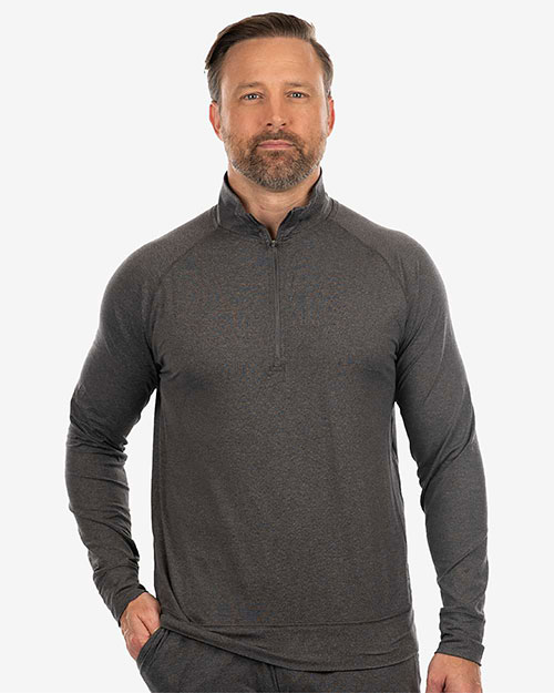 Burnside 8167 Men's Dawn to Dusk Quarter-Zip Pullover at GotApparel