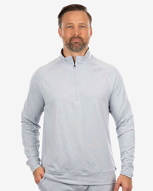 Burnside 8167 Men's Dawn to Dusk Quarter-Zip Pullover at GotApparel