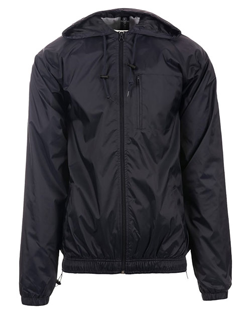 Burnside 9728 Men Hooded Nylon tor Jacket at GotApparel