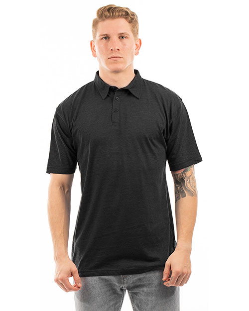 Burnside B0800 Men's Fader Jersey Polo at GotApparel