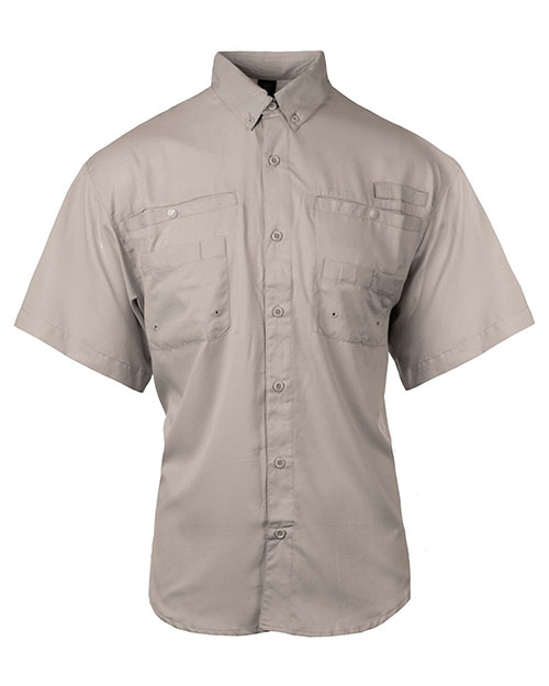 Burnside B2297  Men's Functional Short-Sleeve Fishing Shirt at GotApparel