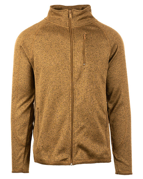 Burnside B3901  Men's Sweater Knit Jacket at GotApparel