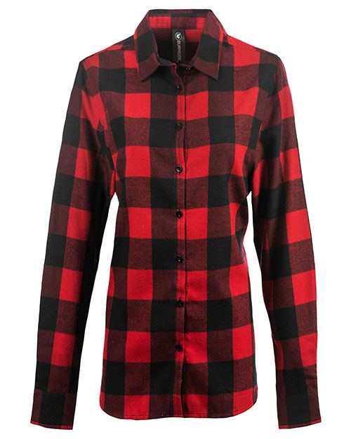 Burnside B5215  Ladies' Boyfriend Flannel at GotApparel