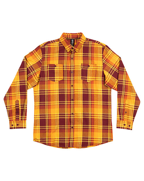 Burnside B8220 Men's Perfect Flannel Work Shirt at GotApparel