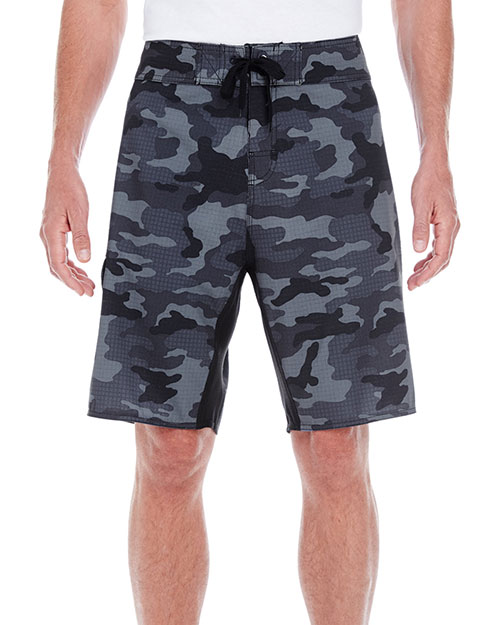Burnside B9371 Men Dobby Stretch Board Short at GotApparel