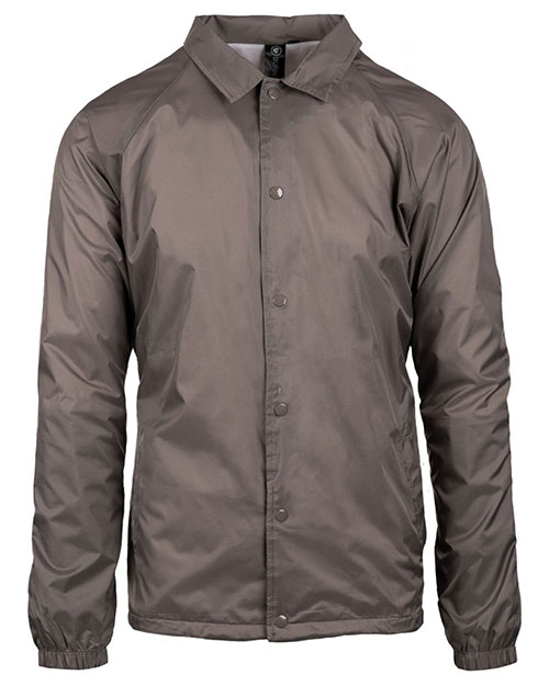 Burnside B9718 Men's Nylon Coaches Jacket at GotApparel