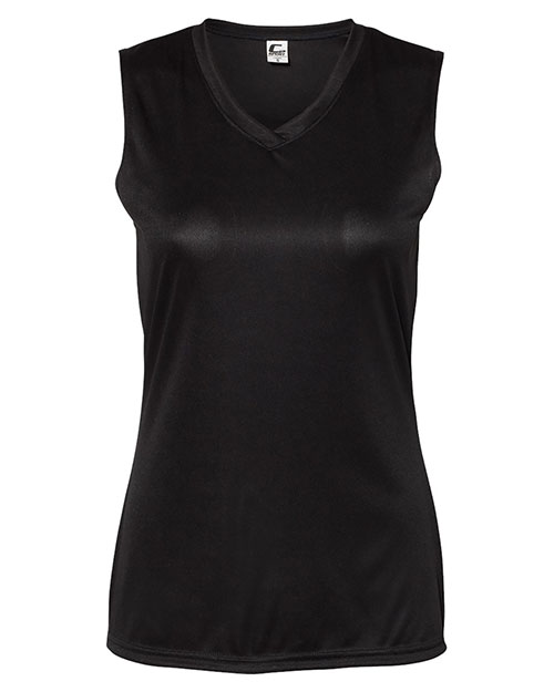 C2 Sport 5663 Women's Sleeveless V-Neck T-Shirt at GotApparel