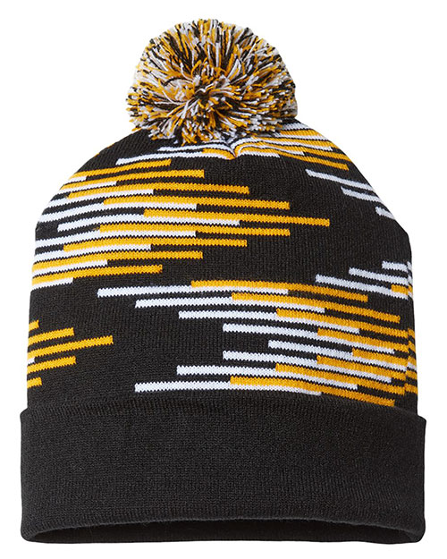 CAP AMERICA RKB12 USA-Made Bar Beanie at GotApparel