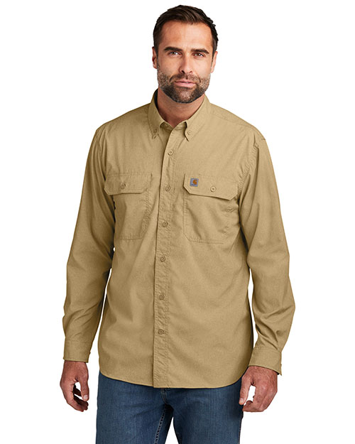 Carhartt Force Solid Long Sleeve Shirt CT105291 at GotApparel