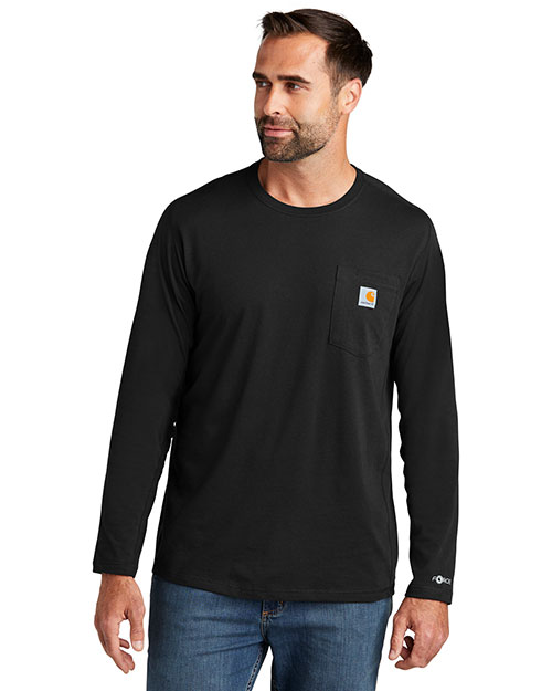 Carhartt Force  Long Sleeve Pocket T-Shirt CT106656 at GotApparel