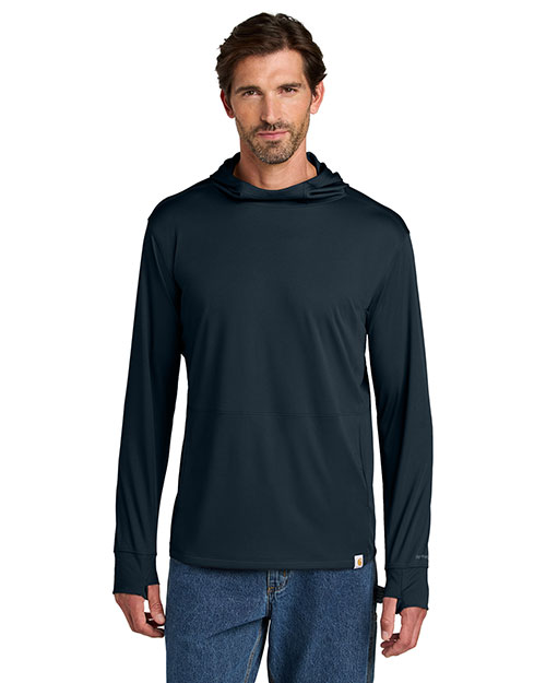 Carhartt CT106923 Force ® Sun Defender ™ Long Sleeve Hooded T-Shirt at GotApparel