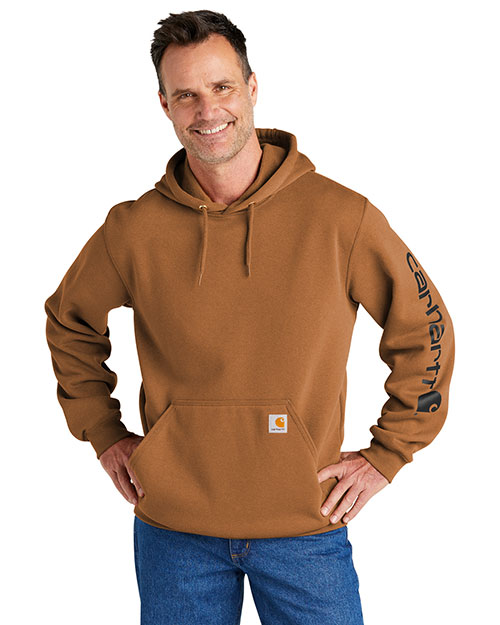 Carhartt Midweight Hooded Logo Sweatshirt CTK288 at GotApparel