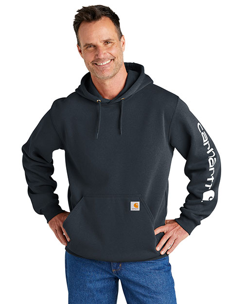 Carhartt Midweight Hooded Logo Sweatshirt CTK288 at GotApparel