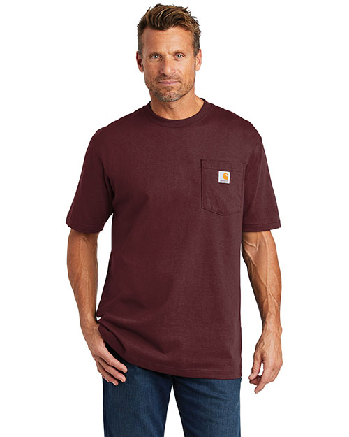 Carhartt CTK87 Men 6.75 oz Workwear Pocket Short Sleeve T-Shirt at GotApparel