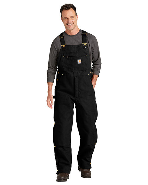 Carhartt Short Firm Duck Insulated Bib Overalls CTS104393 at GotApparel